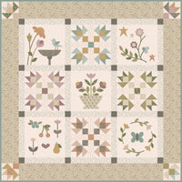 PRESALE Threads of Grace Sampler and Sew Along Custom Quilt Kit by Kassidy Grace for Riley Blake Designs | Begins Nov 6.
