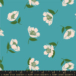 Juicy Fluttering Dark Turquoise Yardage by Melody Miller for Ruby Star Society | Ruby Star Cottons | RS0089 14