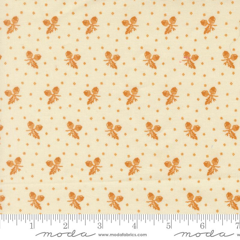 PRESALE Butternut and Sage Acorn Medley Cream Butterscotch Yardage by Fig Tree & Co for Moda Fabrics | 35445 27