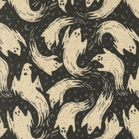 Home Sweet Haunt Ghostly Ghost Midnight Yardage by Stacy Iest Hsu for Moda Fabrics | 20914 17