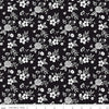 Black Tie Black Floral Yardage by Dani Mogstad for Riley Blake Designs |C13751 BLACK