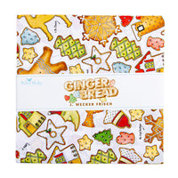 PRESALE Gingerbread 10 Inch Stacker by J. Wecker Frisch for Riley Blake Designs |42 Pcs | 10-17840-42