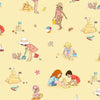 Sunshine and Sandcastles Yellow Seaside Play Yardage by Belle and Boo for Michael Miller Fabrics |Dc11083-YELL-D