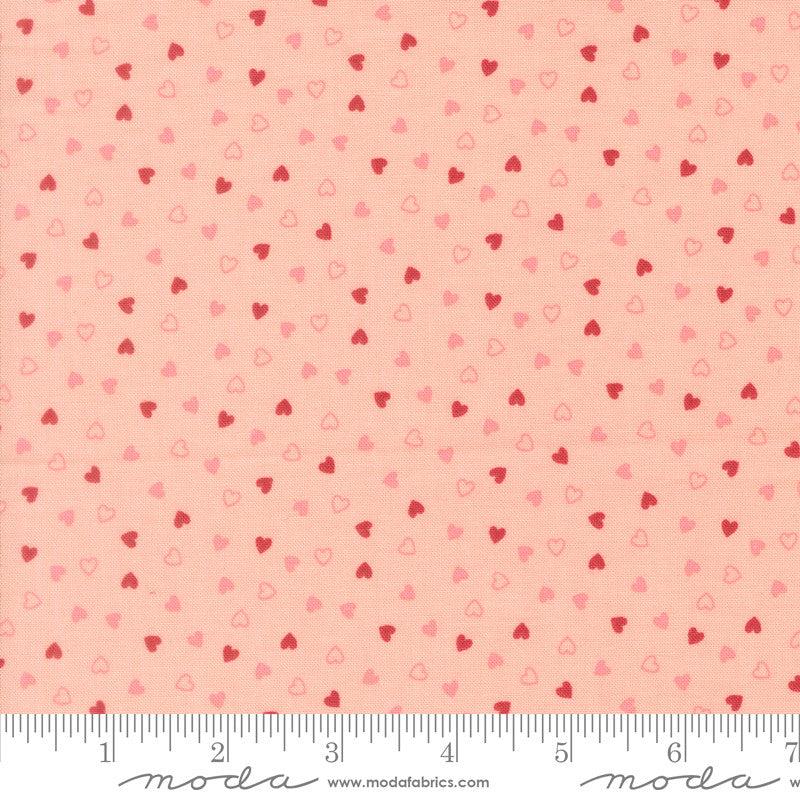 PRESALE Je T'aime Sweetness Blush Yardage by Stacy Iest Hsu for Moda Fabrics | 20997 12