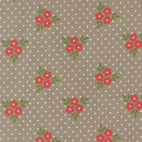 PRESALE Poinsettia and Pear Bouquet Stone Yardage by Sherri & Chelsi for Moda Fabrics | 37712 17