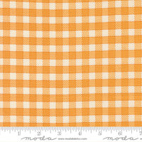 Animal Park Fun Baby Check Canary Yardage by Stacy Iest Hsu for Moda Fabrics | 20966 18