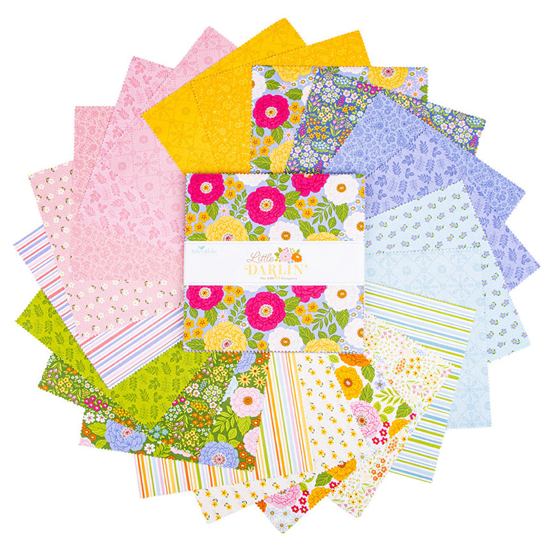 Little Darlin' 10" Stacker by the RBD Designers for Riley Blake Designs | 42 Pcs. | 10-16970-42