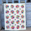 Indie Blooms Custom Quilt Kit With Parlor by Crystal Manning | Quilt Size 60" x 74"