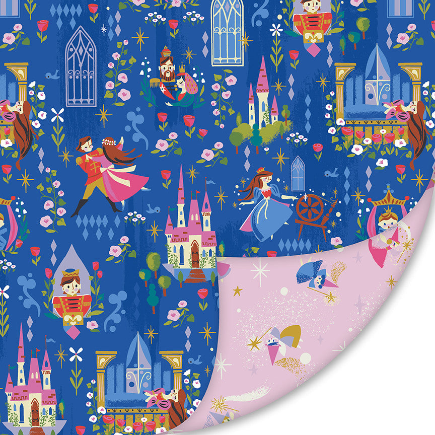 PRESALE Double Lush Velvet Sleeping Beauty Yardage from Riley Blake Designs | Double Sided 58/60" | LV17360