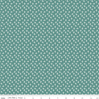 New Beginnings Posies Teal Yardage by Sandy Gervais for Riley Blake Designs | C15755-TEAL