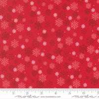 Holiday Cheer Snow Flurry Poinsettia Yardage by Stacy Iest Hsu for Moda Fabrics | 20976 17
