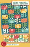 PRESALE Tulip Festival Custom Quilt Kit With First Blooms by Heather Peterson for Riley Blake Designs | Lap Quilt Size