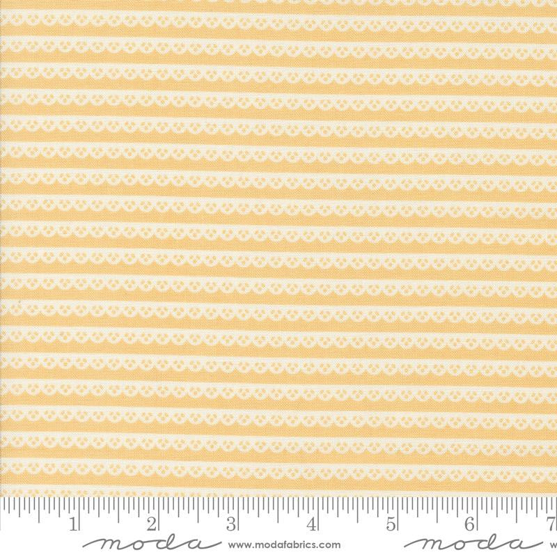 Dainty Meadow Dainty Lace Buttercup Yardage by Heather Briggs of My Sew Quilty Life for Moda Fabrics | 31748 14