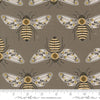 Bee Garden Bumblebee Metallic Slate by Gingiber for Moda Fabrics | 48411 20M