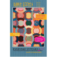 Ripple Effect Quilt Pattern by Everyday Stitches | 551RPL