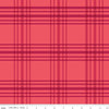 Heirloom Red Plaid Red Yardage by My Mind's Eye for Riley Blake Designs |C14344 RED Quilting Cotton Fabric