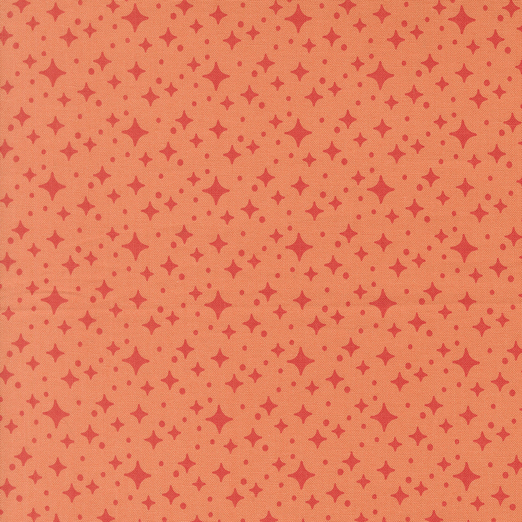 PRESALE Popcorn Starlight Coral Yardage by Elizabeth Hartman for Moda Fabrics | 51284 11