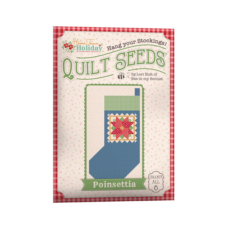 Lori Holt Home Town Holiday Quilt Seeds Full Collection All 6 Home Town Holiday Quilt Seeds | All 6 Quilt Seeds Patterns