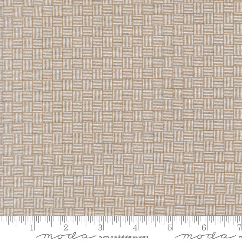 PRESALE Birch and Willow Crosshatch Stone Yardage by Sherri & Chelsi for Moda Fabrics | 37723 16