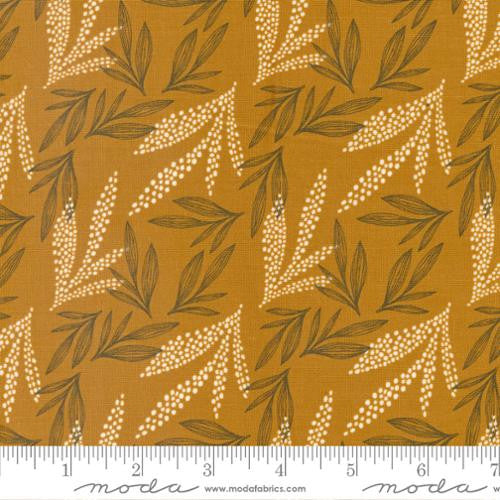Woodland and Wildflowers Caramel Leaf Lore Yardage by Fancy That Design House for Moda Fabrics | 45584 22