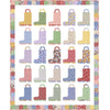 PRESALE Chance of Rain Custom Quilt Kit With 30s Playtime by Linzee McCray | Quilt Size 42" x 52"