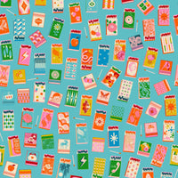 PRESALE Trinketry Matchmaker Turquoise Yardage by Melody Miller for Ruby Star Society | RS0109 18