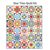 Star Tiles Custom Quilt Kit With American Jane Pindots by American Jane for Riley Blake Designs | Size 45" x 54"