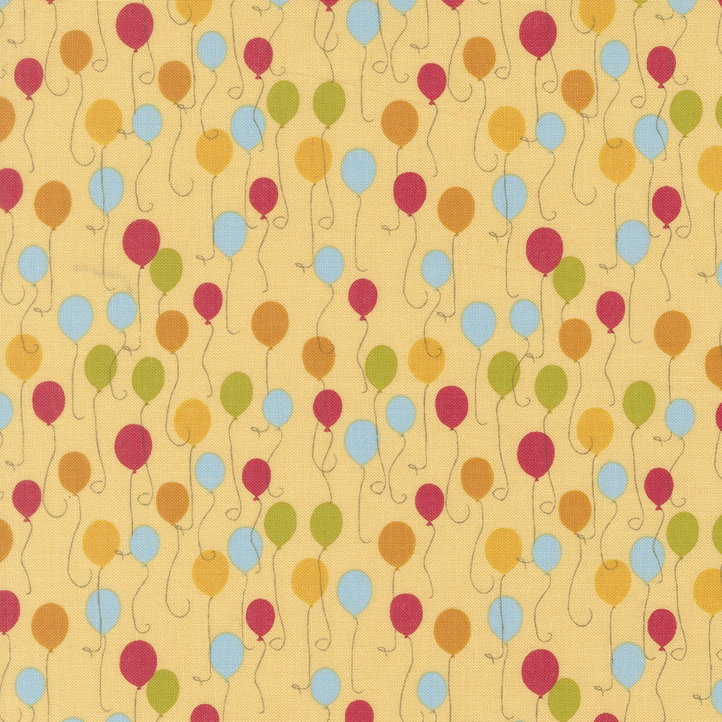 Animal Park Fun A Float Banana Yardage by Stacy Iest Hsu for Moda Fabrics | 20961 19