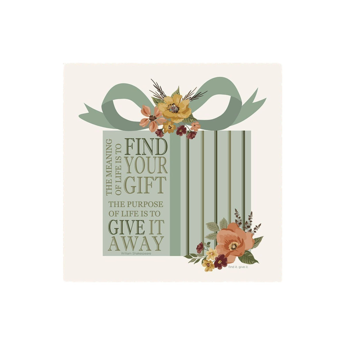Worth Repeating Panel by Sandy Gervais for Riley Blake Designs | Panel Size 35 1/2" x 43 1/2" | P18267-PANEL