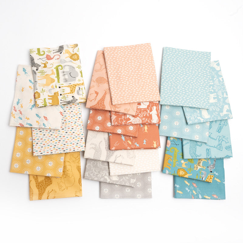 Noah's Ark Fat Quarter Bundle by Stacy Iest Hsu for Moda Fabrics |20 SKUs | 20870AB