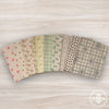 Gentler Times Custom Fat Quarter Bundle Low Volume Backgrounds by Lori Holt of Bee in My Bonnet  | 9 Fat Quarters