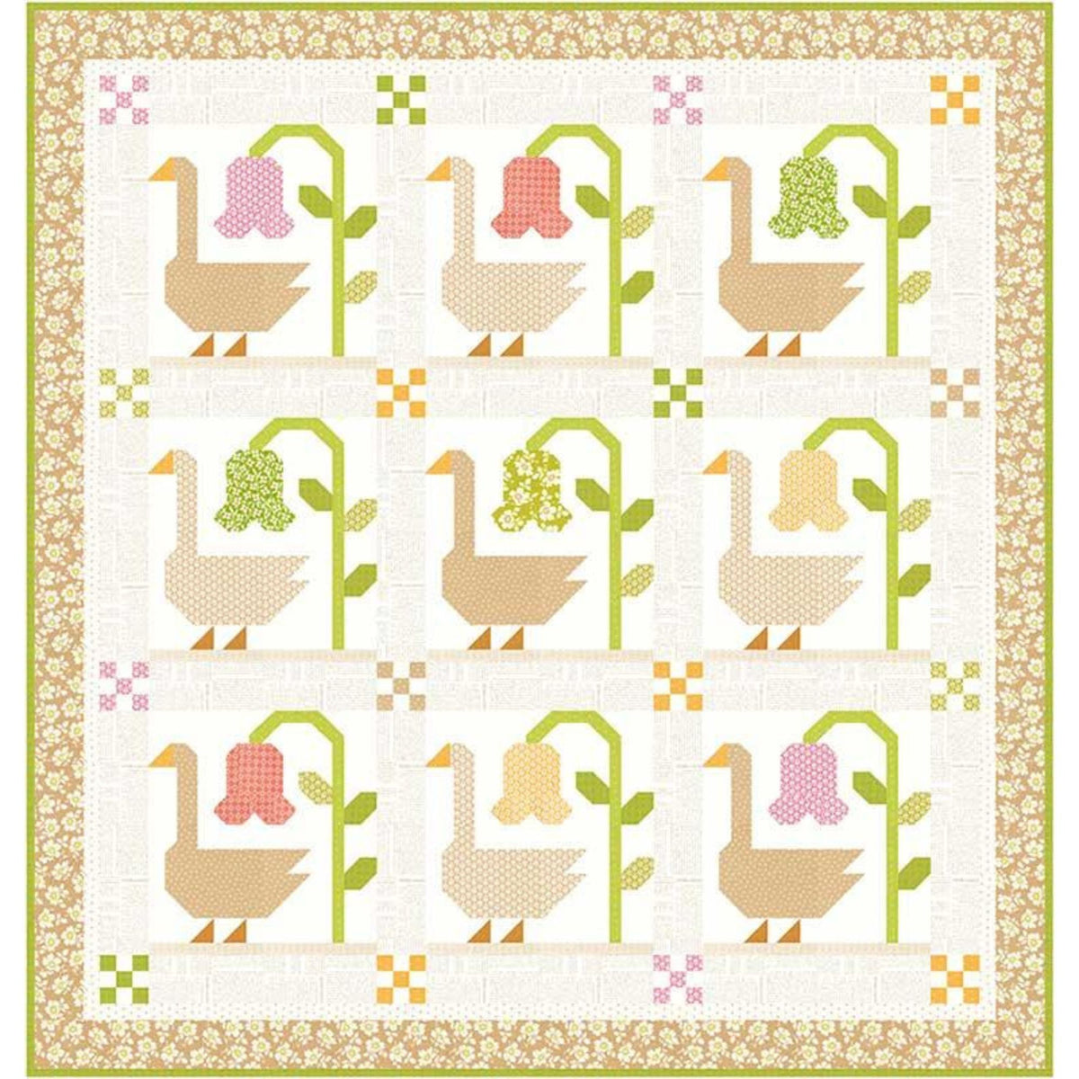 Gertrude Quilt Pattern by by Fig Tree Quilts | FT 3051