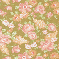 Portofino Tuscan Blooms Pineapple Yardage by Fig Tree & Co for Moda Fabrics | 3 Yard Cut | 35390 17