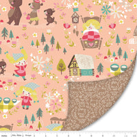 PRESALE Double Lush Velvet Goldilocks Yardage from Riley Blake Designs | Double Sided 58/60" | LV17365