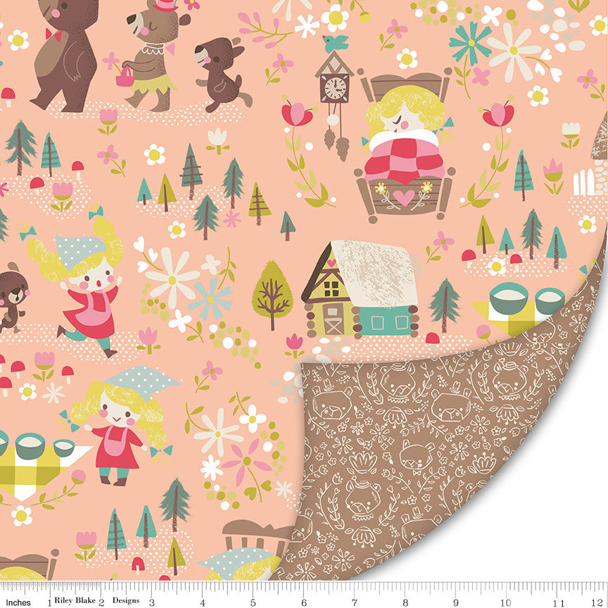 PRESALE Double Lush Velvet Goldilocks Yardage from Riley Blake Designs | Double Sided 58/60" | LV17365