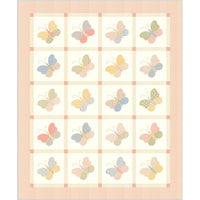 PRESALE Vintage Flutters Quilt Kit With Handmade Sweetness by Heather Briggs of My Sew Quilty Life | Quilt Size 66" x 79"