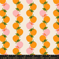 Juicy Stacked Up Orange Yardage by Melody Miller for Ruby Star Society | Ruby Star Cottons | RS0090 11