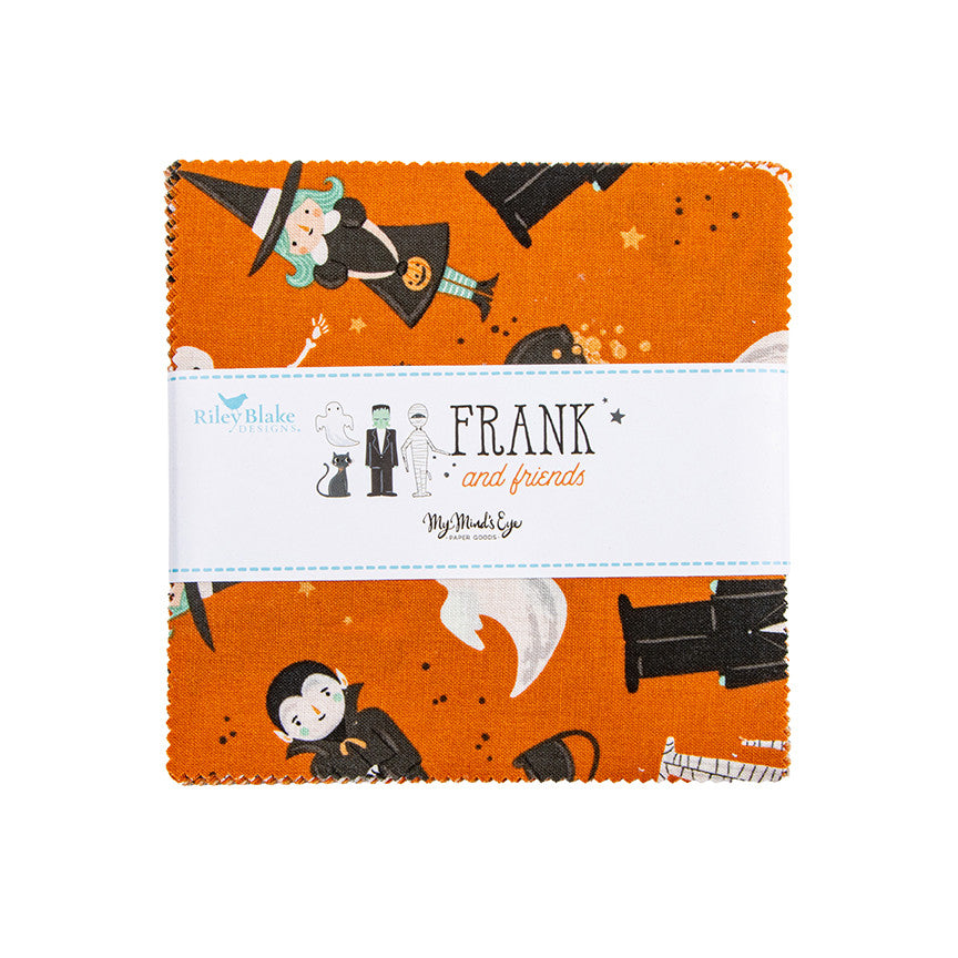 Frank and Friends 5" Stacker by My Mind's Eye for Riley Blake Designs | 42 Pcs | 5-17470-42