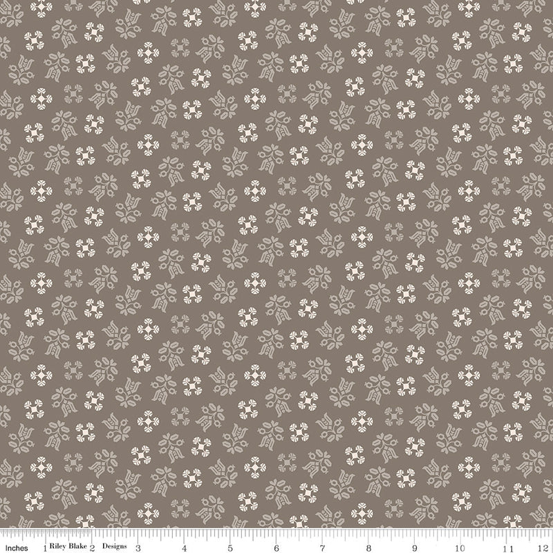 Piece & Plenty Gentle Pebble Yardage by Lori Holt for Riley Blake Designs | 5 Yard Quilt Backing | C15878-PEBBLE