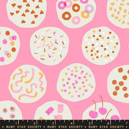 Sugar Cone Flamingo Ice Cream Toppings Yardage by Kimberly Kight for Ruby Star Society and Moda Fabrics |RS3061 12