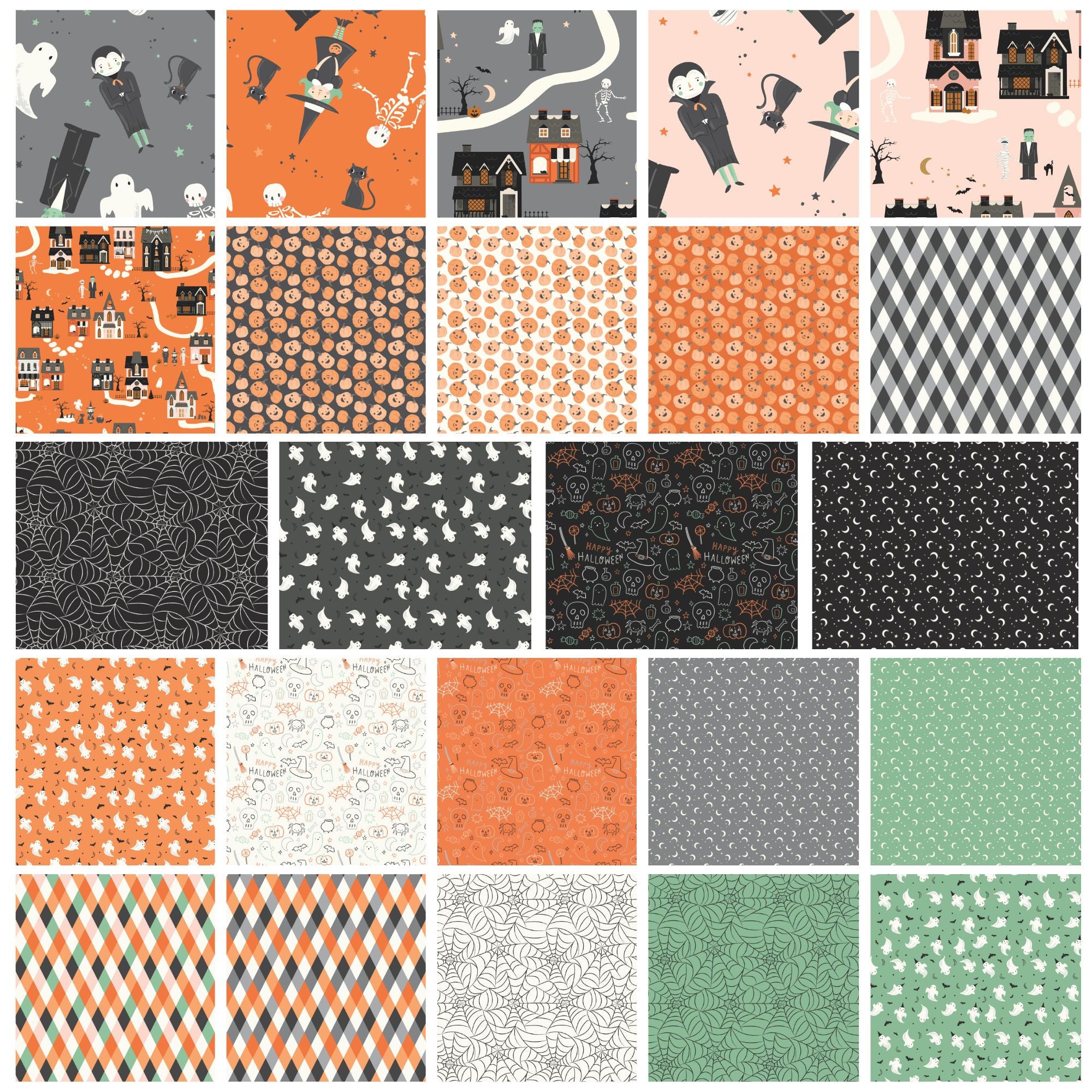 PRESALE Frank and Friends 10" Stacker by My Mind's Eye for Riley Blake Designs | 42 Pcs | 10-17470-42