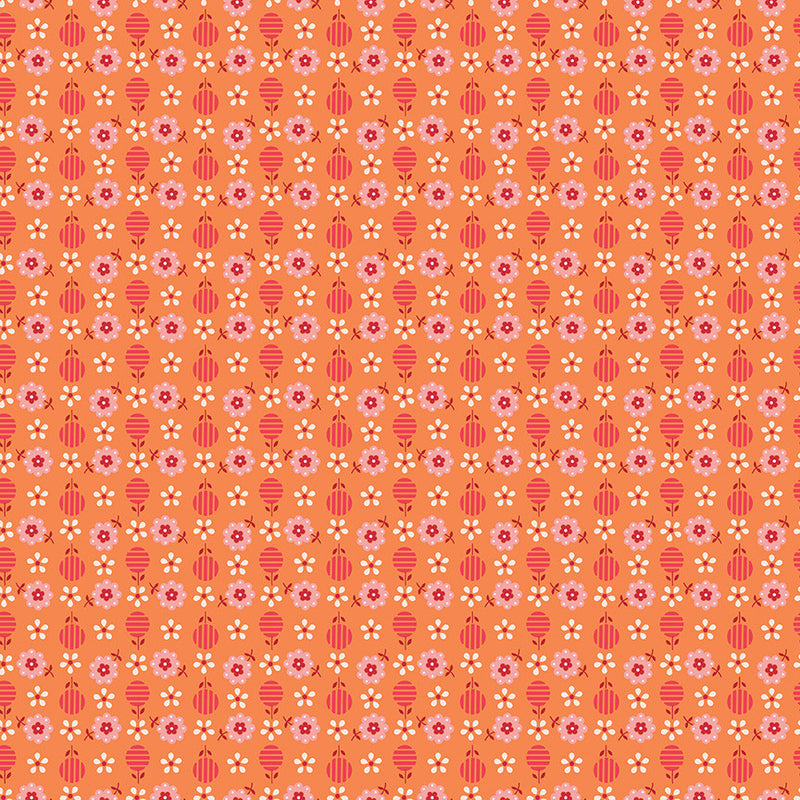 Sale! Bee Dots Pumpkin Ida Marie Yardage by Lori Holt for Riley Blake Designs | C14160 PUMPKIN