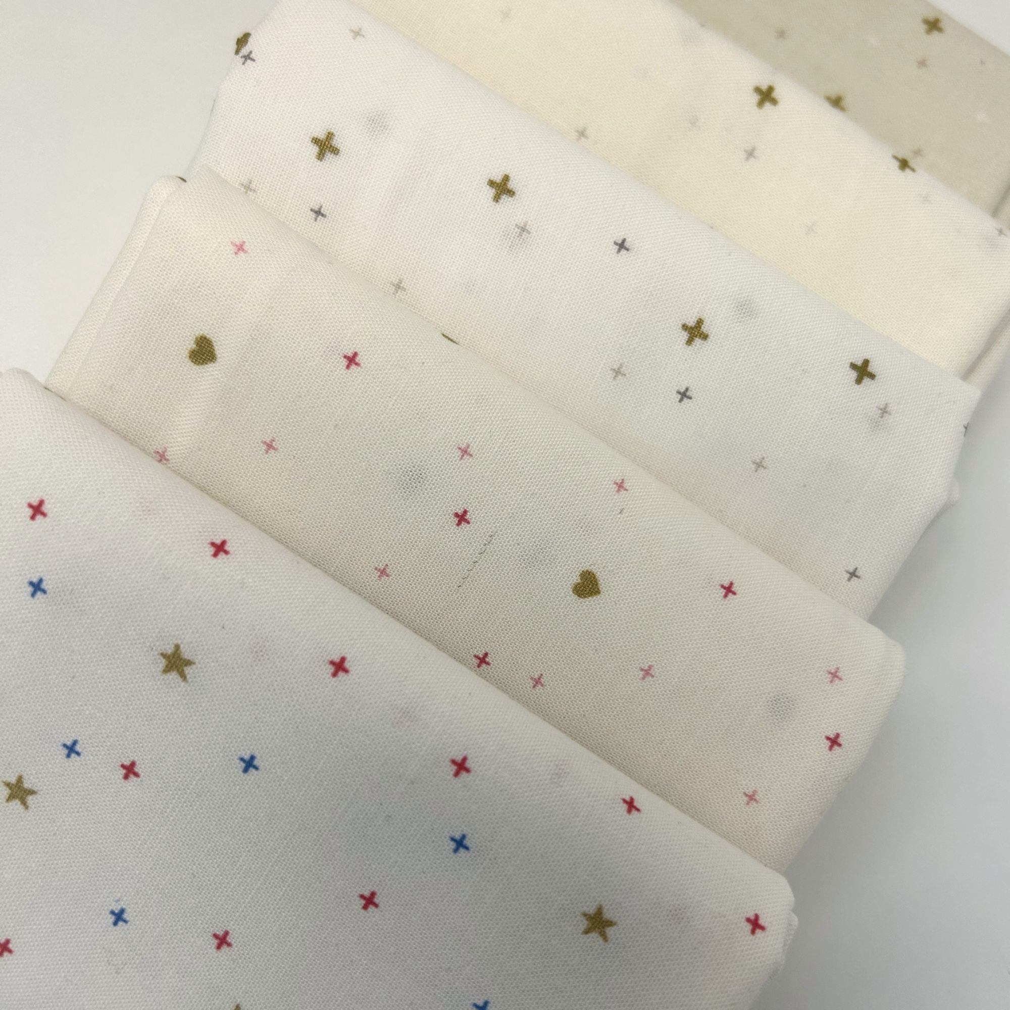 Sparkler Custom Fat Quarter Bundle Low Volume by Melissa Mortenson for Riley Blake Designs | 5 FQs | Curated Bundle