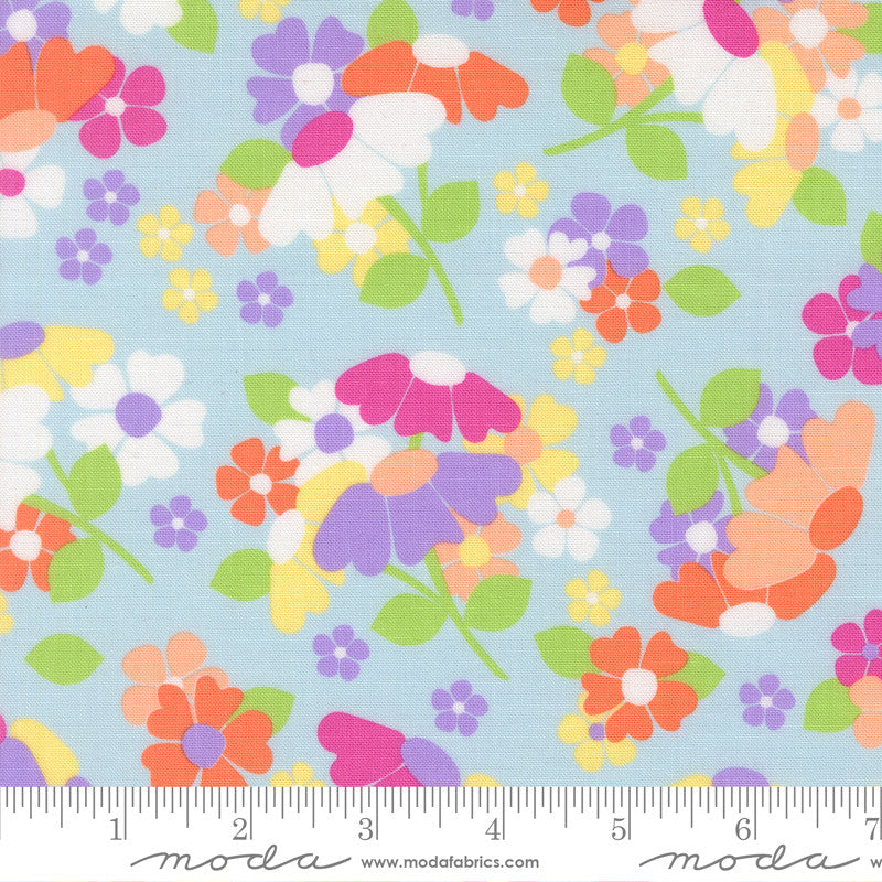 PRESALE Joysome Flower Fields Frost Yardage by Corey Yoder for Moda Fabrics | 29250 21