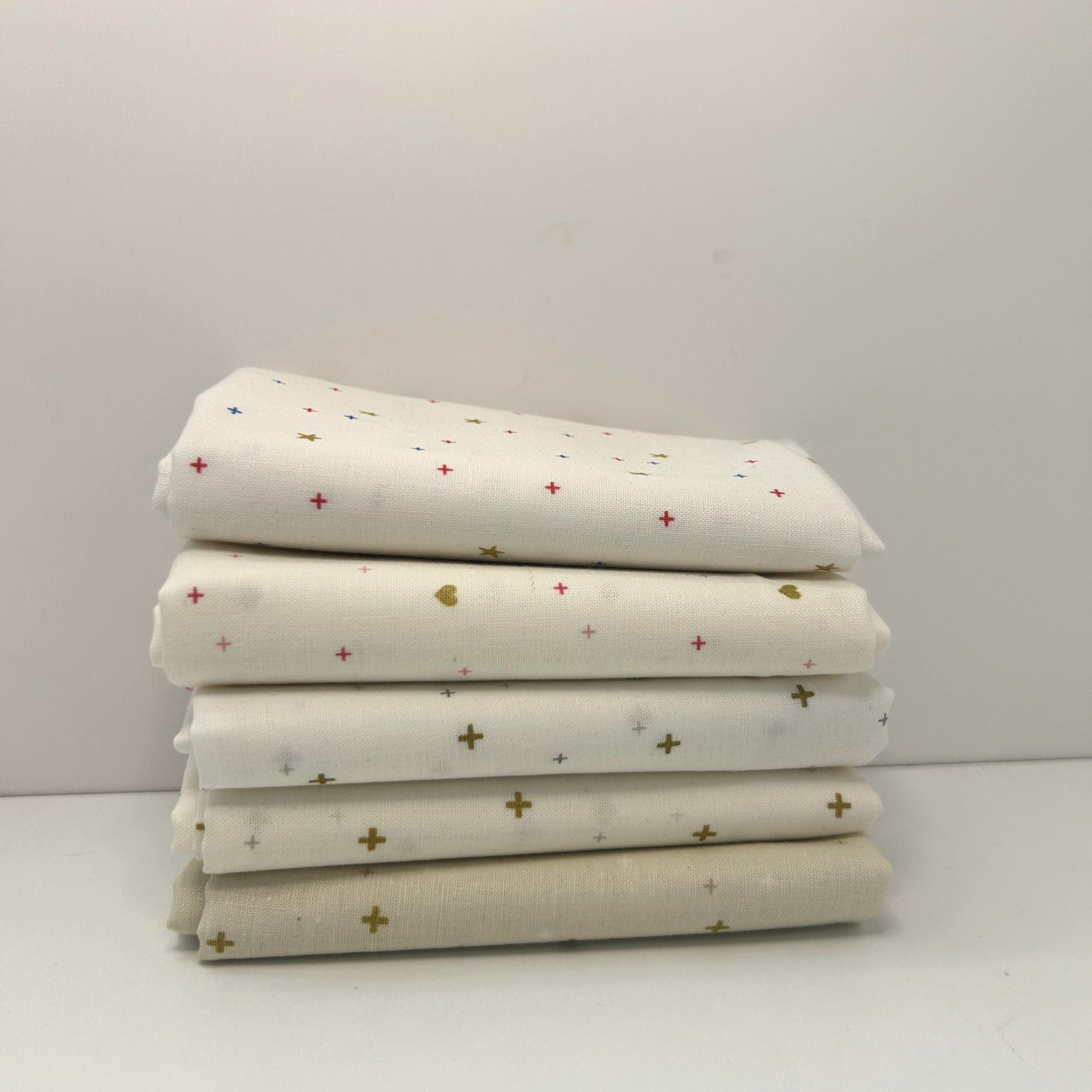 Sparkler Custom Fat Quarter Bundle Low Volume by Melissa Mortenson for Riley Blake Designs | 5 FQs | Curated Bundle