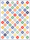 Darling Dashes Custom Quilt Kit by American Jane With Always in Season Fabric for Riley Blake Quilt Size 64" x 85"