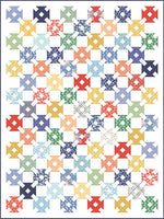 Darling Dashes Custom Quilt Kit by American Jane With Always in Season Fabric for Riley Blake Quilt Size 64" x 85"