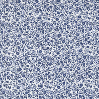 PRESALE Blueprint Frolic White Navy Yardage by Camille Roskelley for Moda Fabrics | 55335 26