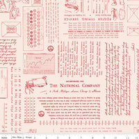 PRESALE TYPE/ography Background Schoolhouse Yardage by Lori Holt of Bee in My Bonnet for Riley Blake Designs | C16851-SCHOOLHOUSE