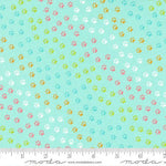 Here Kitty Kitty Aqua Paws and More Paws Yardage by Stacy Iest Hsu for Moda Fabrics |20835 19